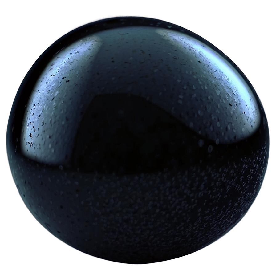 Ink Black Sphere Png 06292024