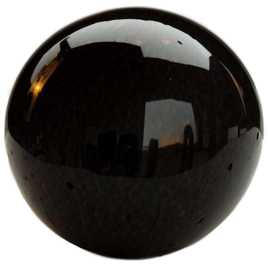 Ink Black Sphere Png Elw46