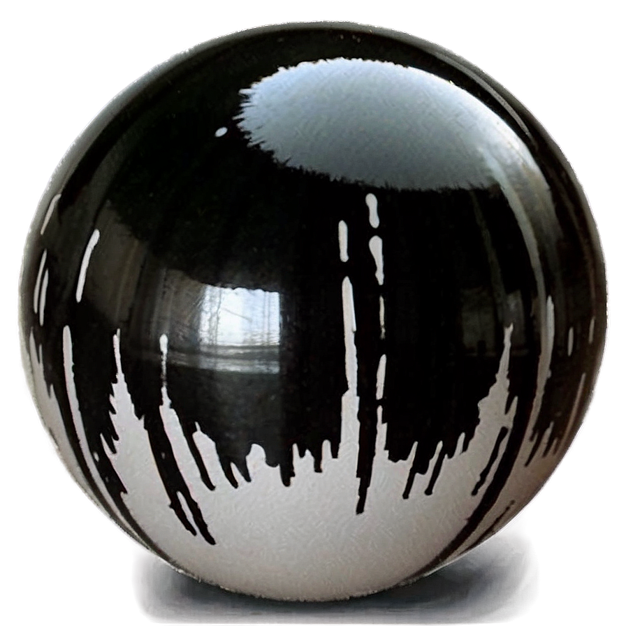 Ink Black Sphere Png Wur17