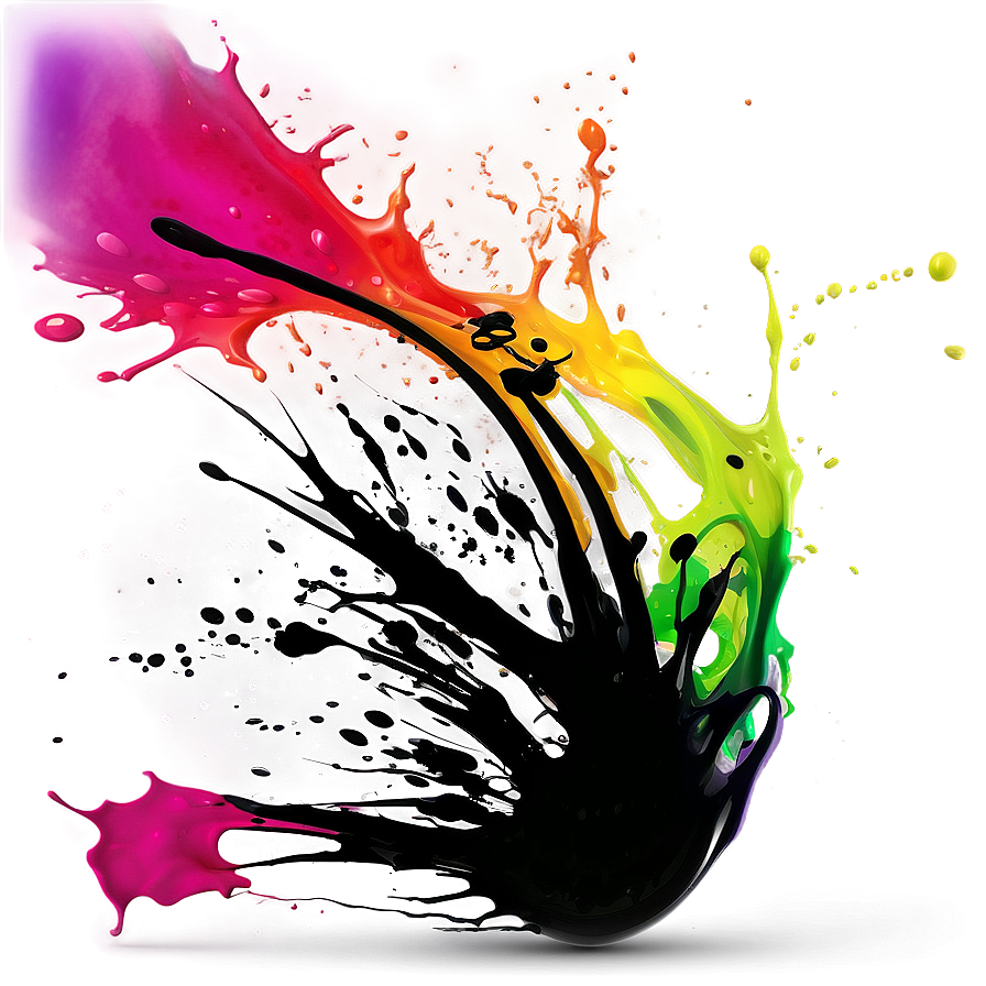 Ink Paint Splash Png 55