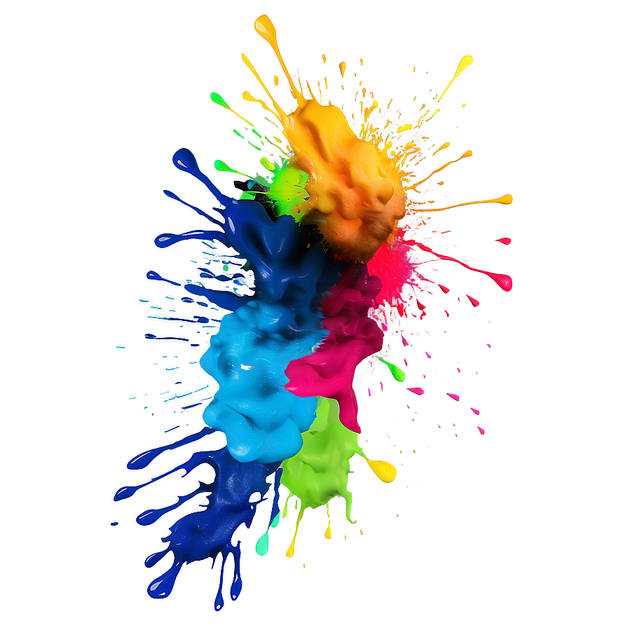 Ink Paint Splatter Png 05042024