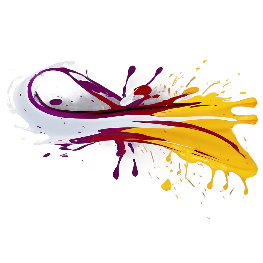 Ink Splash Paint Stroke Png 93