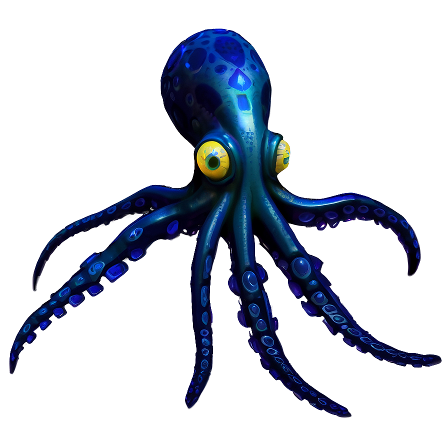 Ink Squid Concept Art Png 77