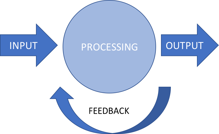 Input Processing Output Feedback Diagram