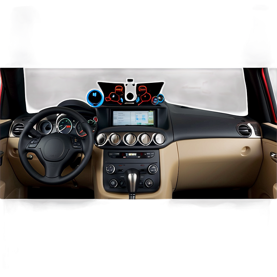 Inside Car Control Panel Png 06252024