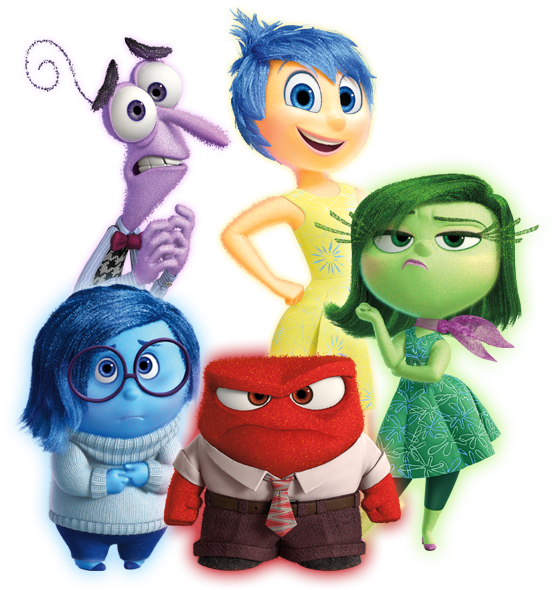 Inside Out Emotions Characters