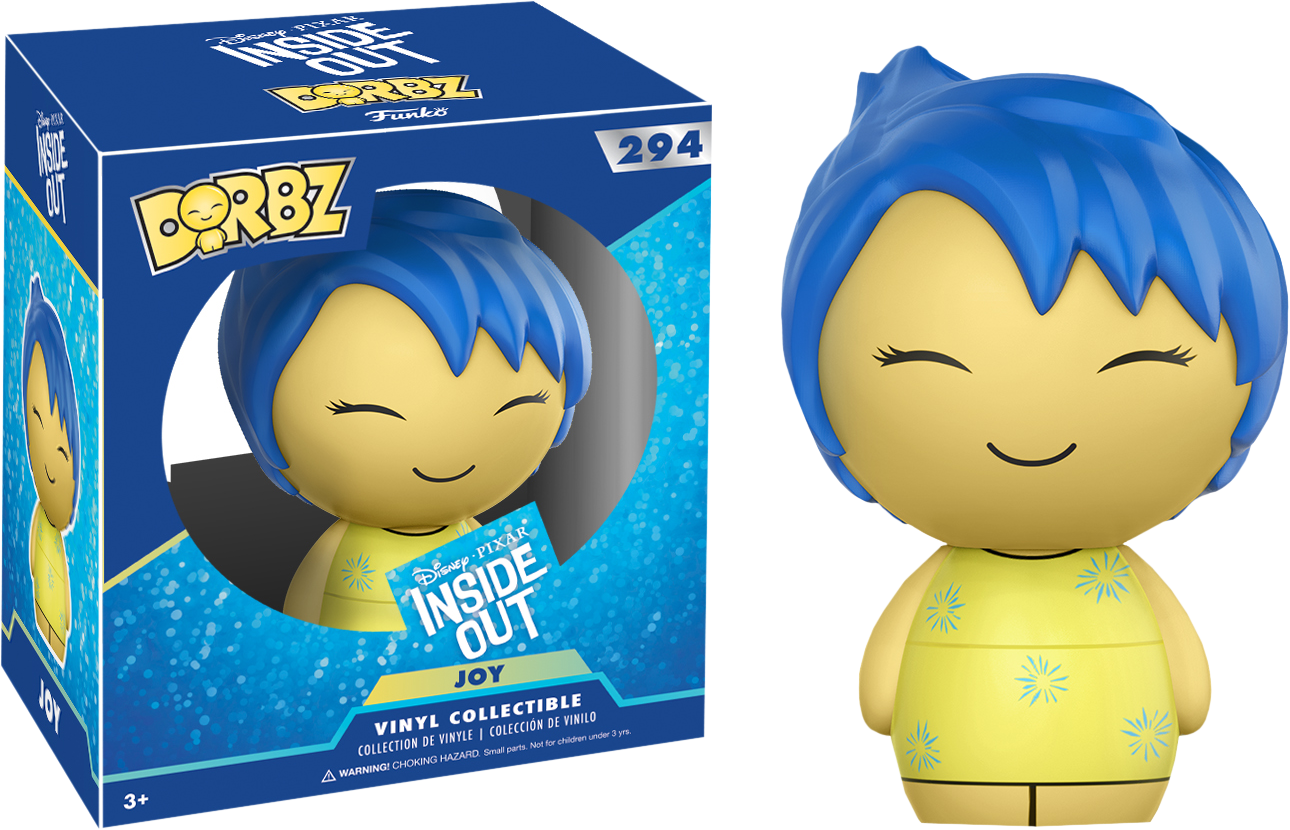 Inside Out Joy Figure Dorbz Packaging