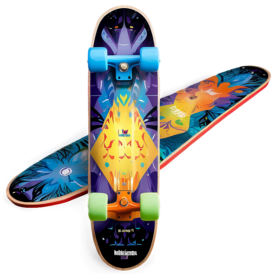 Inspirational Skateboard Deck Design Png 06282024