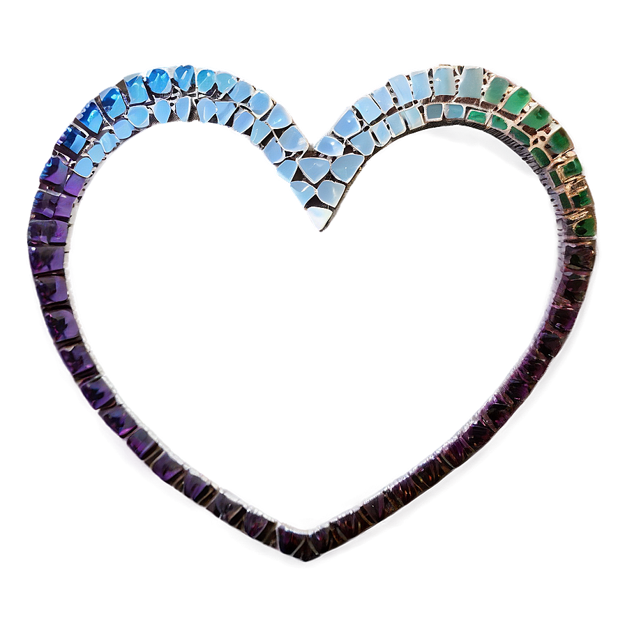 Instagram Heart Mosaic Png Rtb