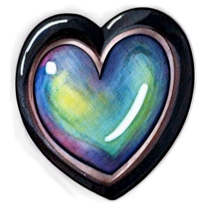 Instagram Heart Watercolor Png 43