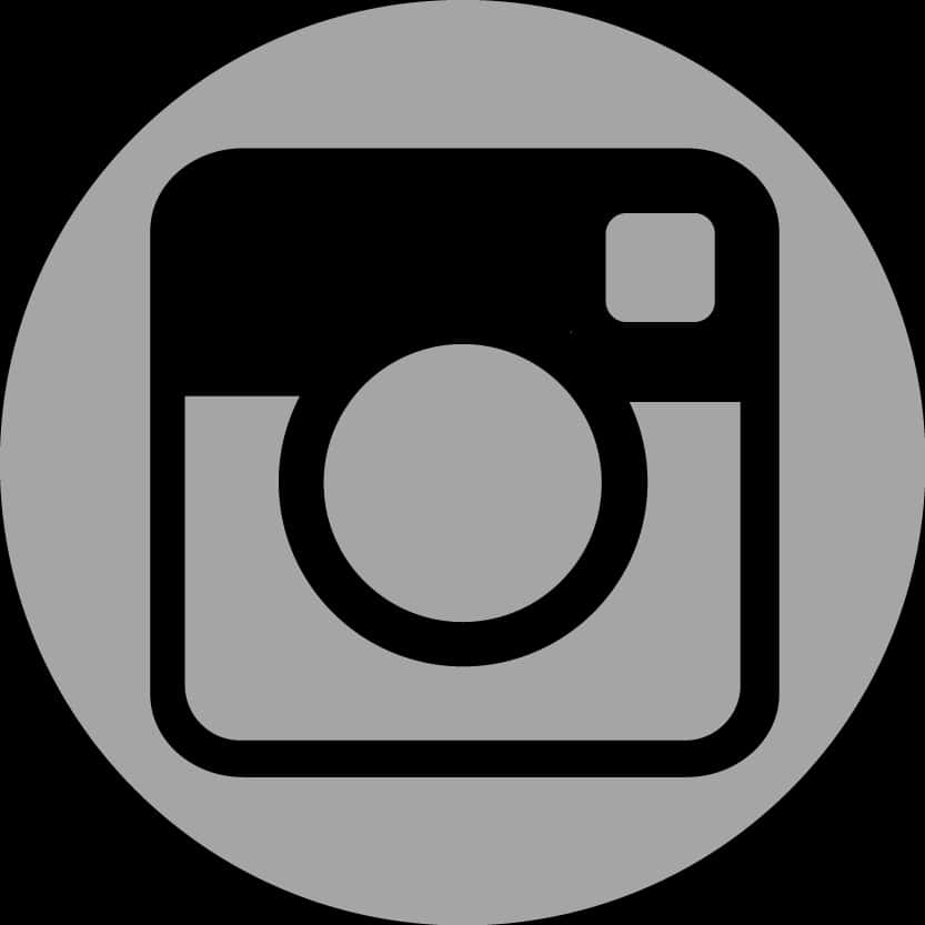 Instagram Logo Monochrome