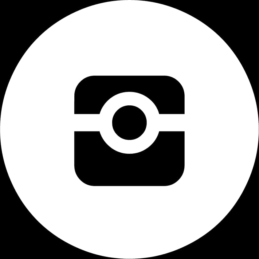 Instagram Logo White Icon