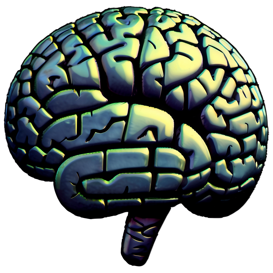 Intellectual Brain Emoji Png Vnf