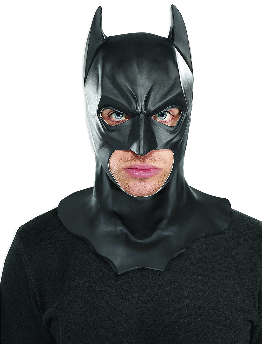 Intense Batman Mask Portrait