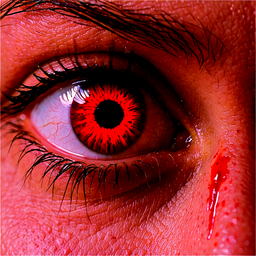 Intense Bloodshot Eyes Png Afu87