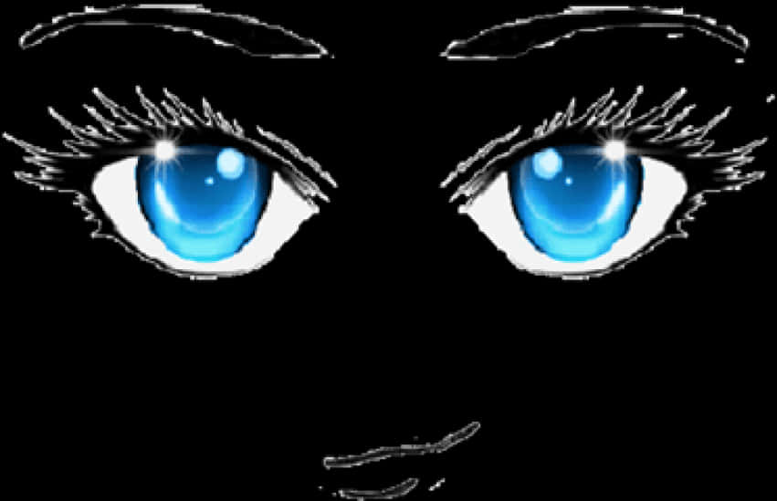 Intense_ Blue_ Eyes_ Artwork