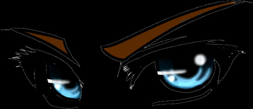 Intense_ Blue_ Eyes_ Artwork