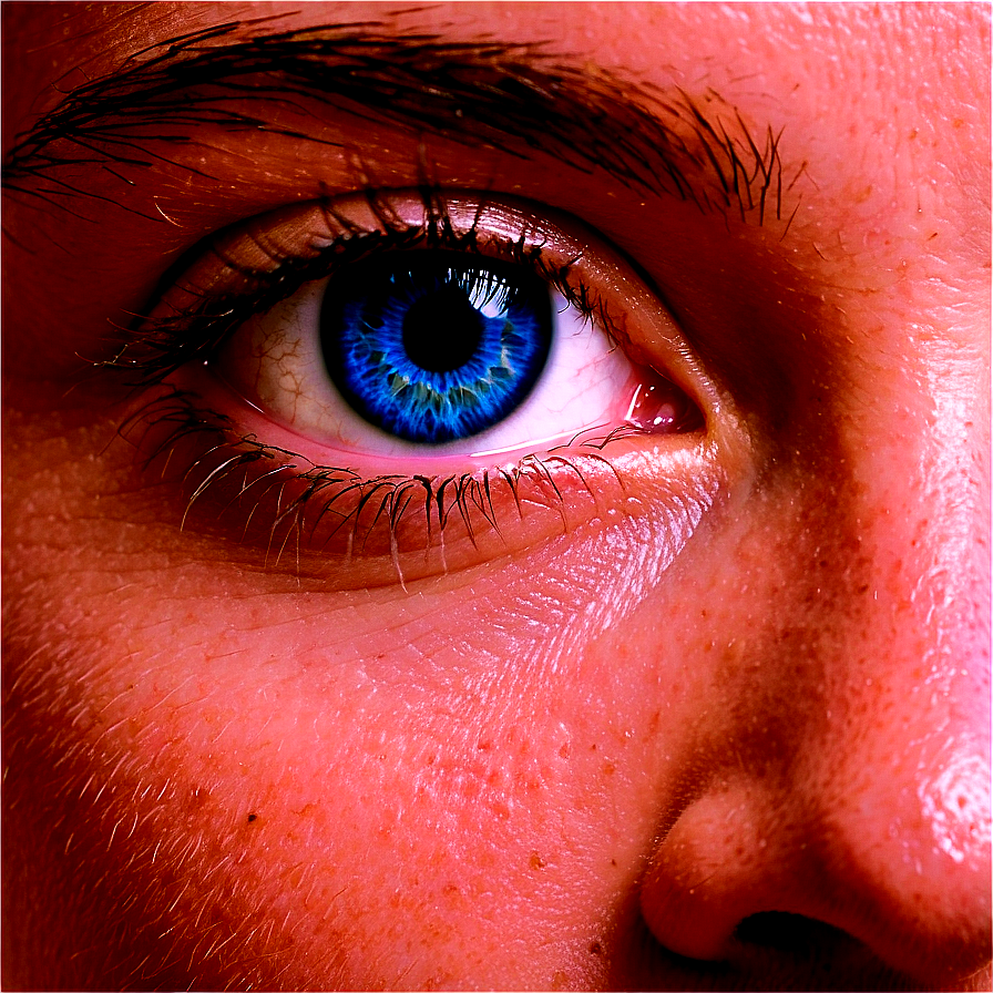 Intense Blue Eyes Png Irn