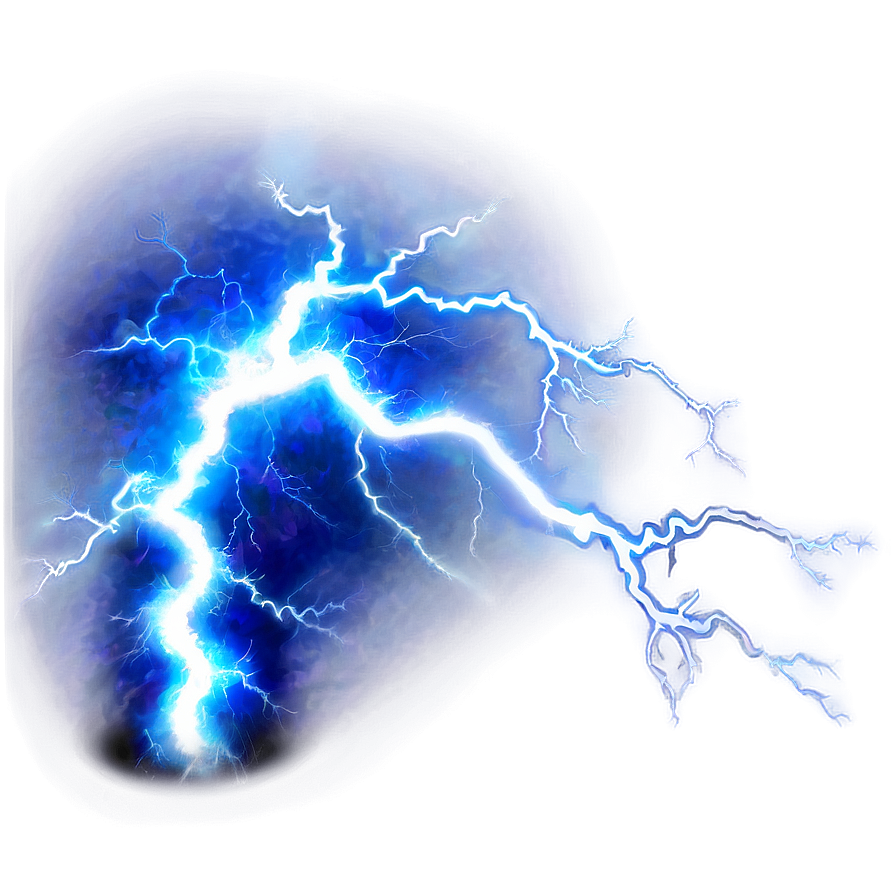 Intense Blue Lightning Png Lox