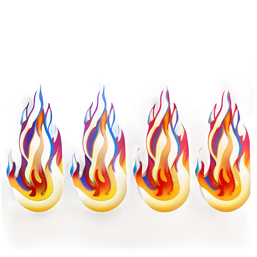 Intense Fire Emoji Visual Png 05042024