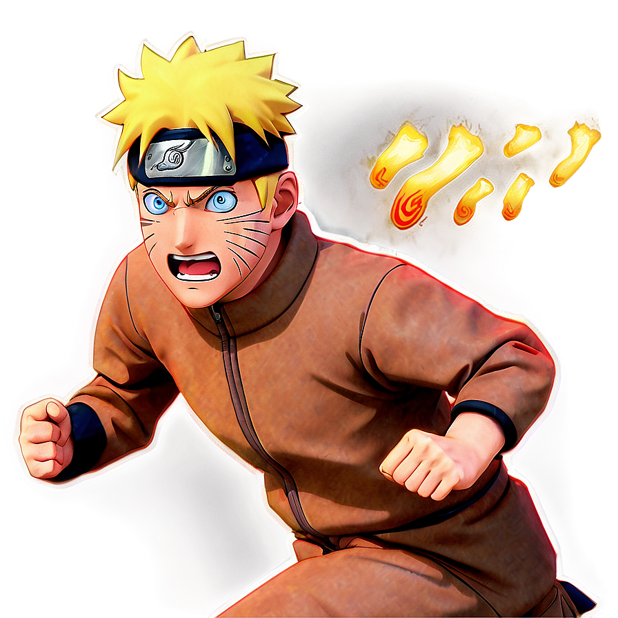 Intense Naruto Running Scene Png 8