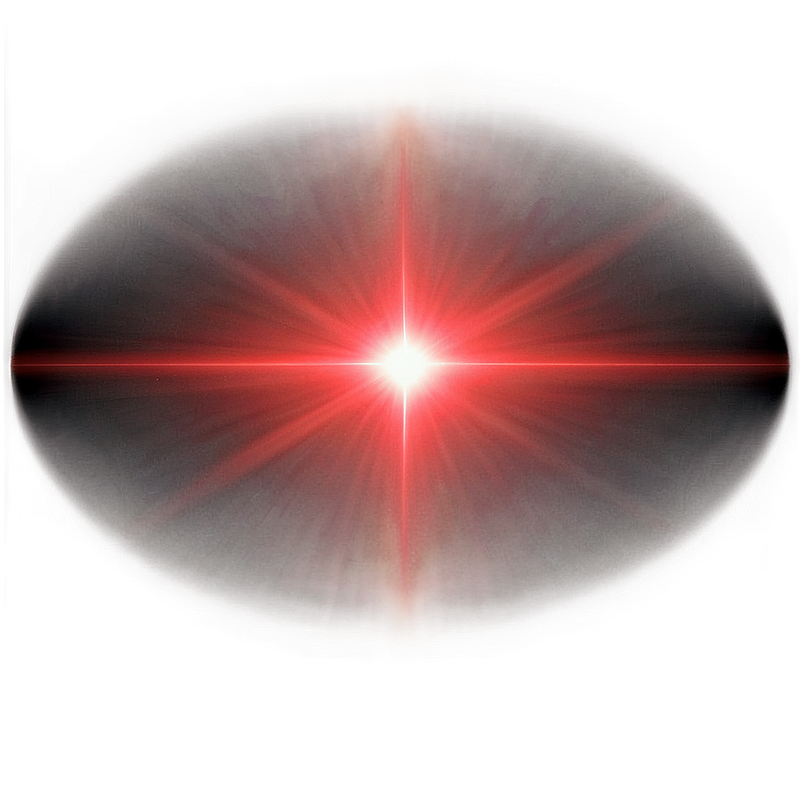 Intense Red Lens Flare Overlay Png 90