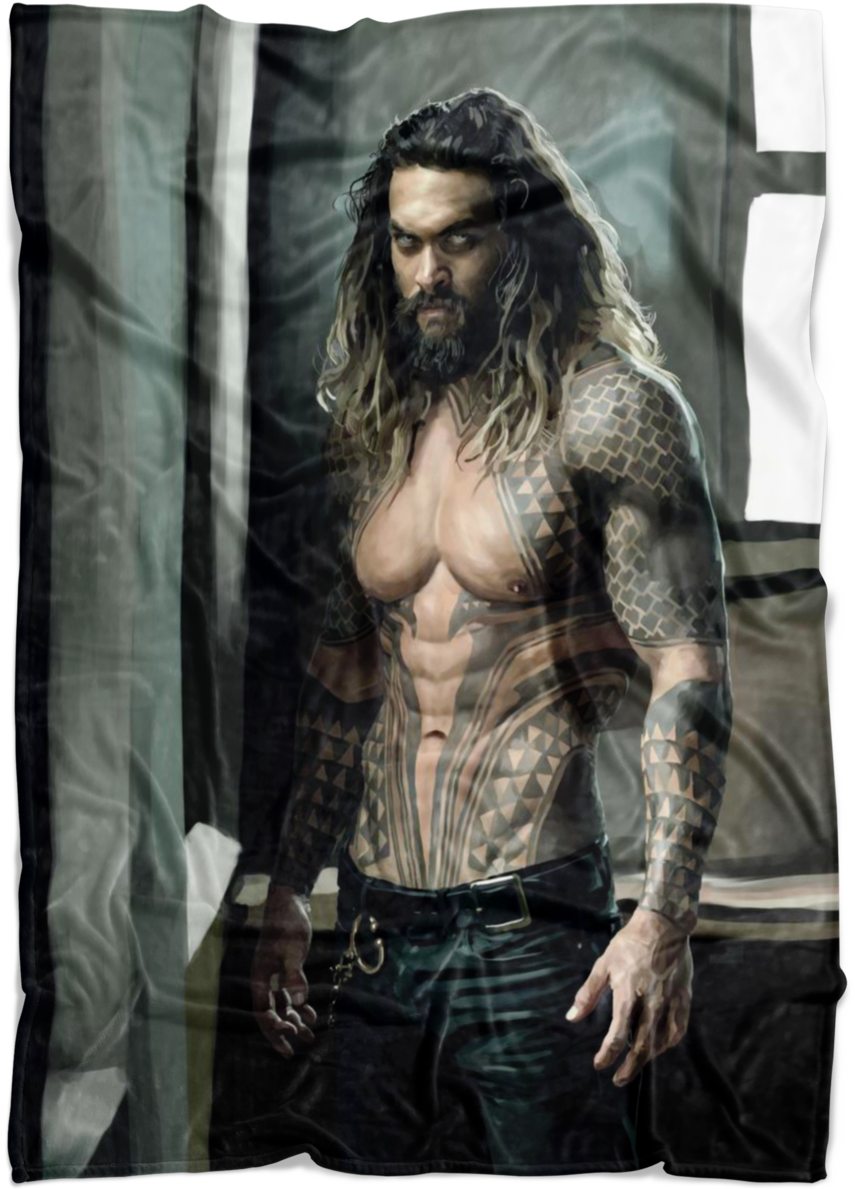 Intense Tattooed Man Standing