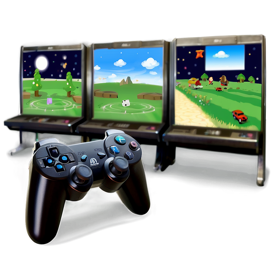 Interactive Game Console Png 06282024