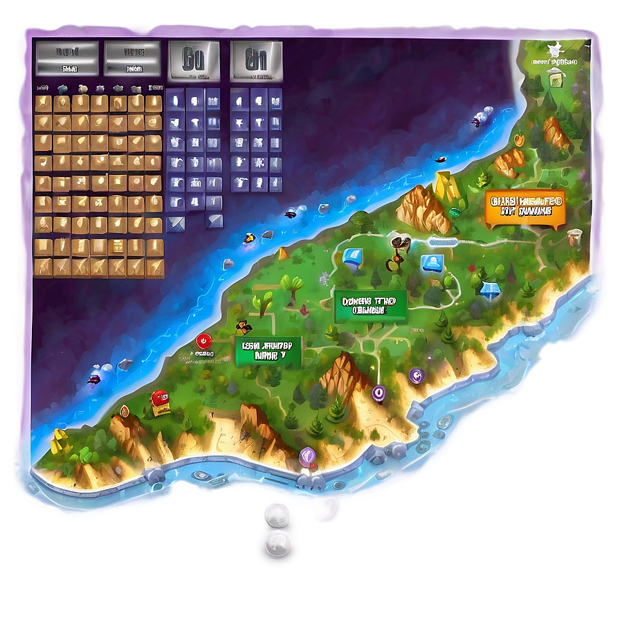 Interactive Game Map Png Rwv48