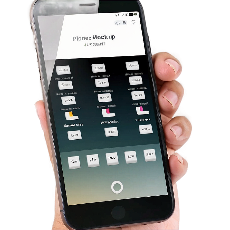 Interactive Phone Mockup Png Orf62