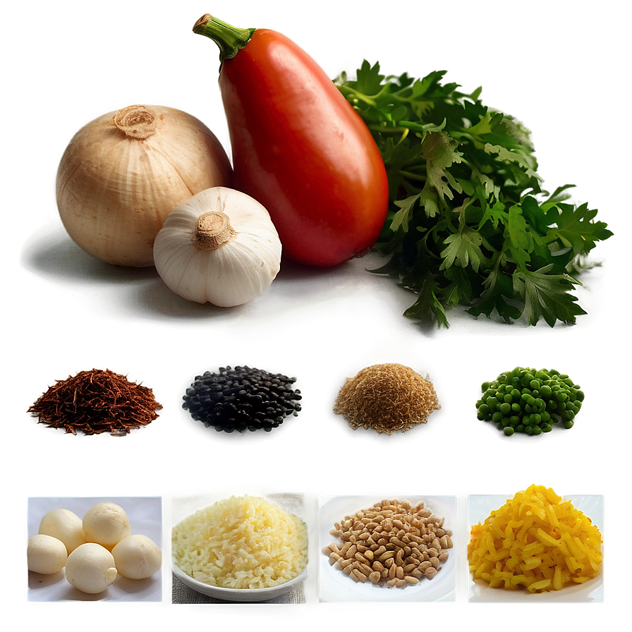 International Cuisine Ingredients Png 98