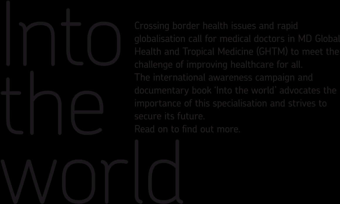 Intothe World Global Health Campaign