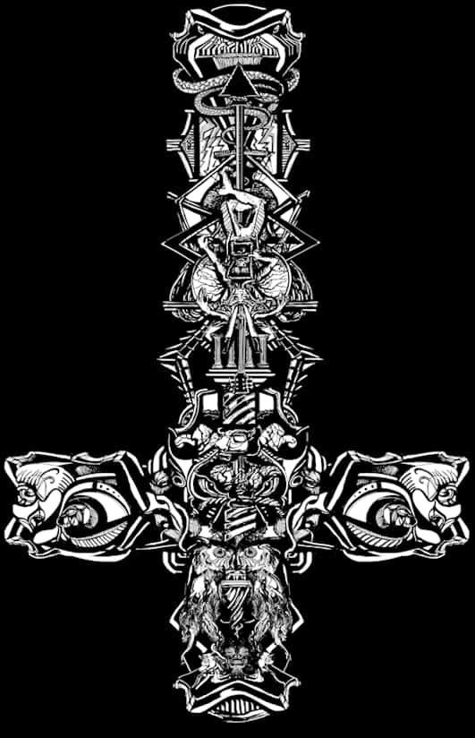 Intricate Blackwork Tattoo Design