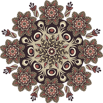 Intricate Floral Mandala Design