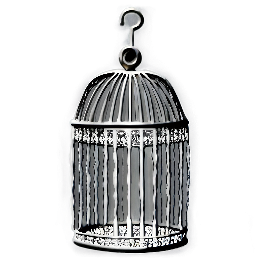 Intricate Lace Birdcage Png Fcb