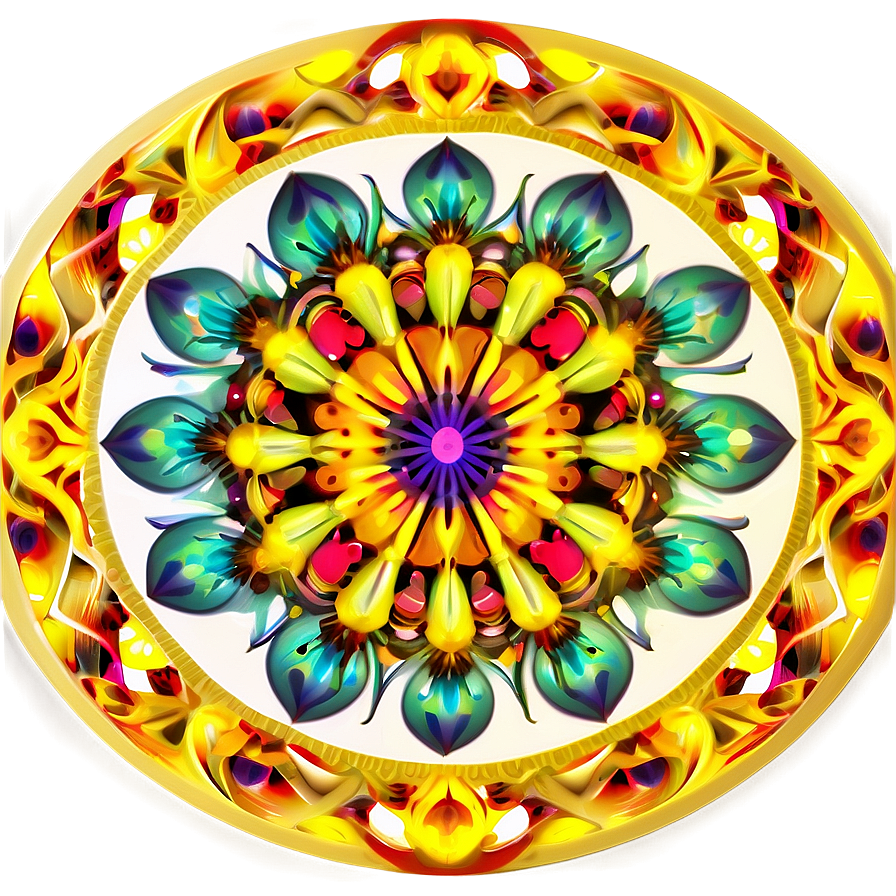 Intricate Mandala Design Png Ojy11