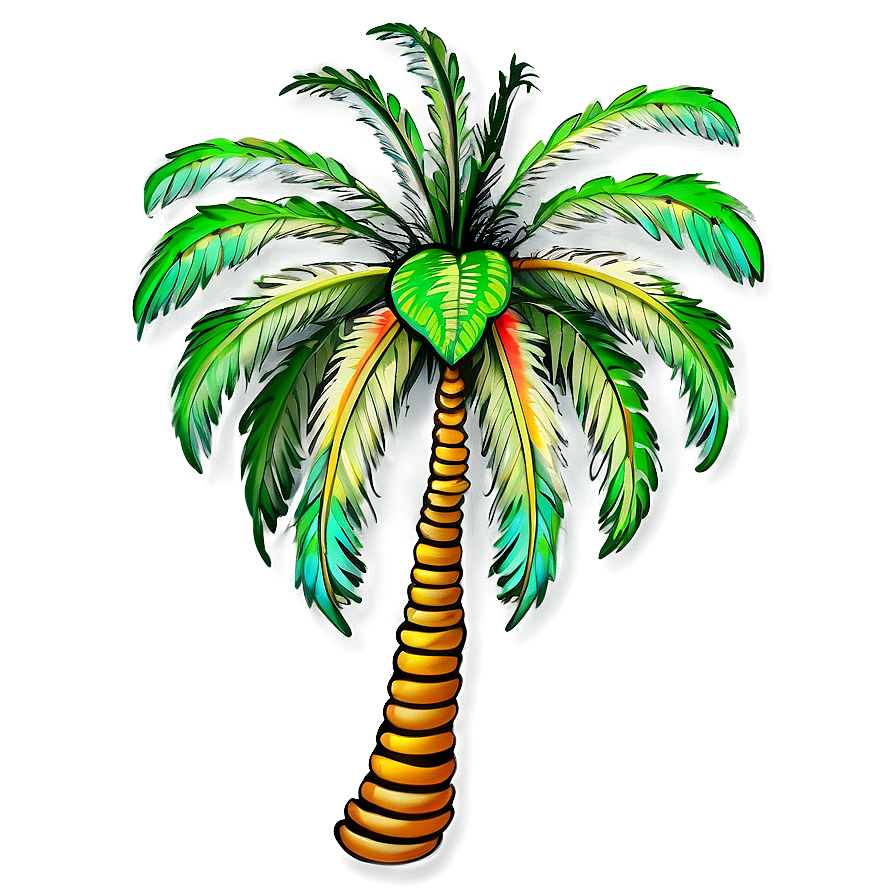 Intricate Palmera Tattoo Png 06262024