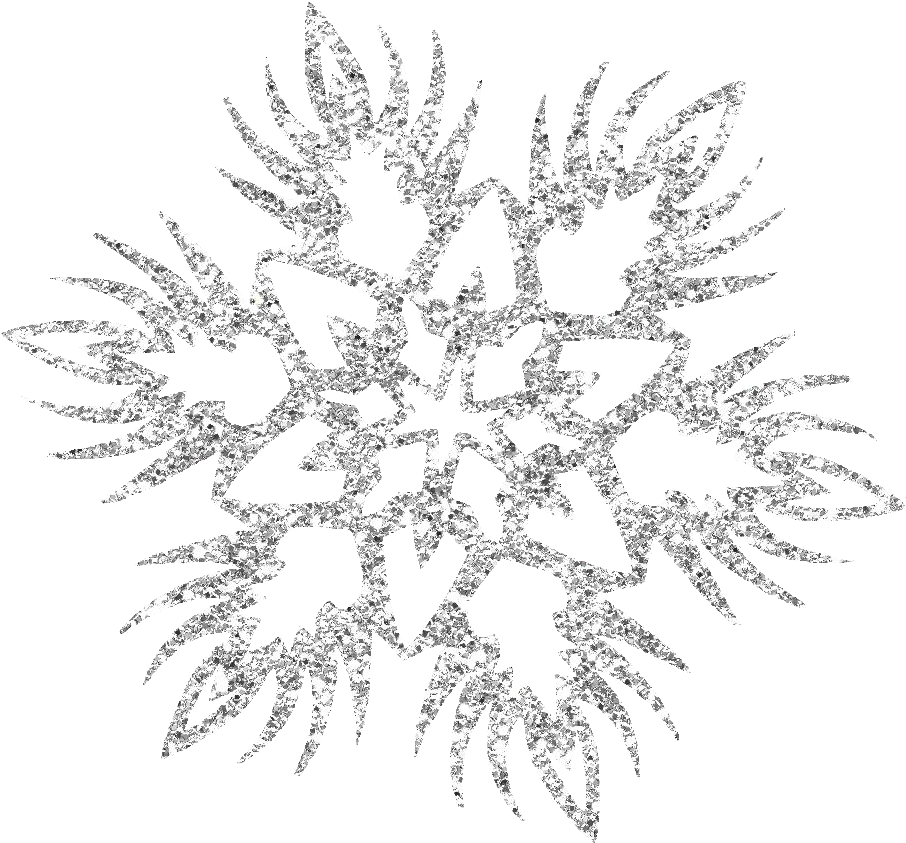 Intricate Silver Snowflake Design.png