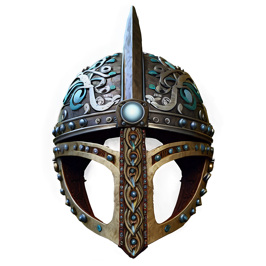 Intricate Viking Helmet Png 06132024