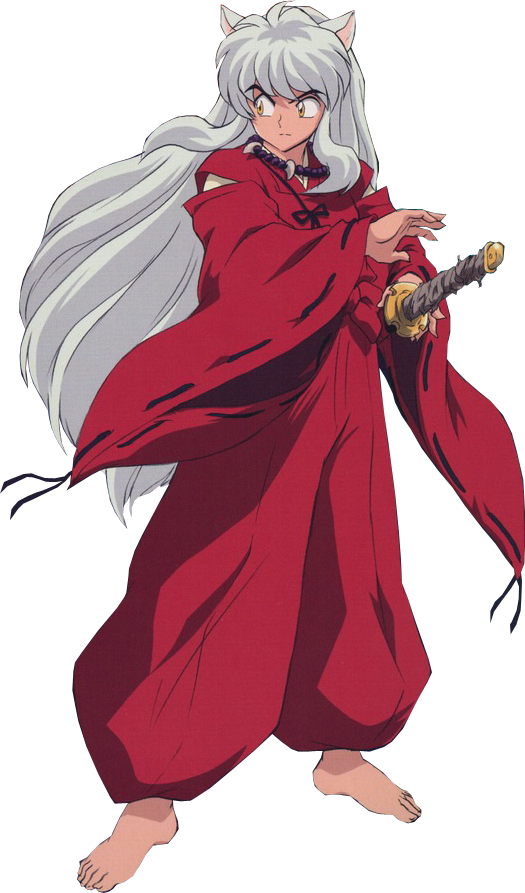 Inuyasha_ Anime_ Character_ Pose