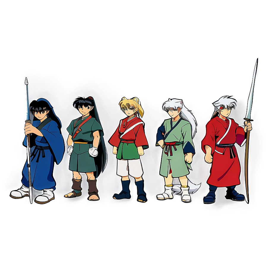 Inuyasha Band Of Seven Mercenaries Png 4