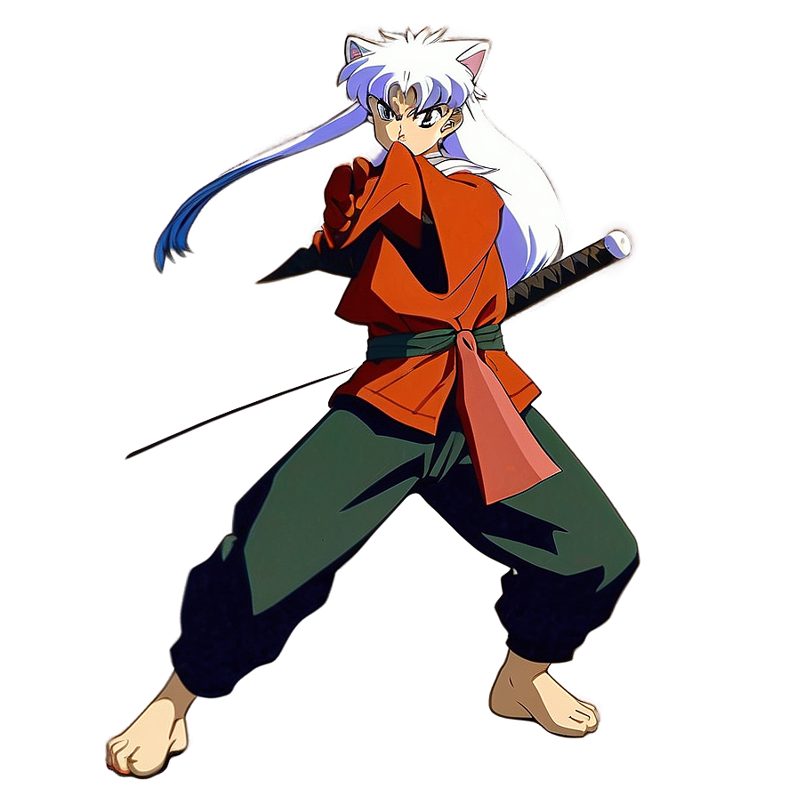 Inuyasha Fighting Pose Png 52