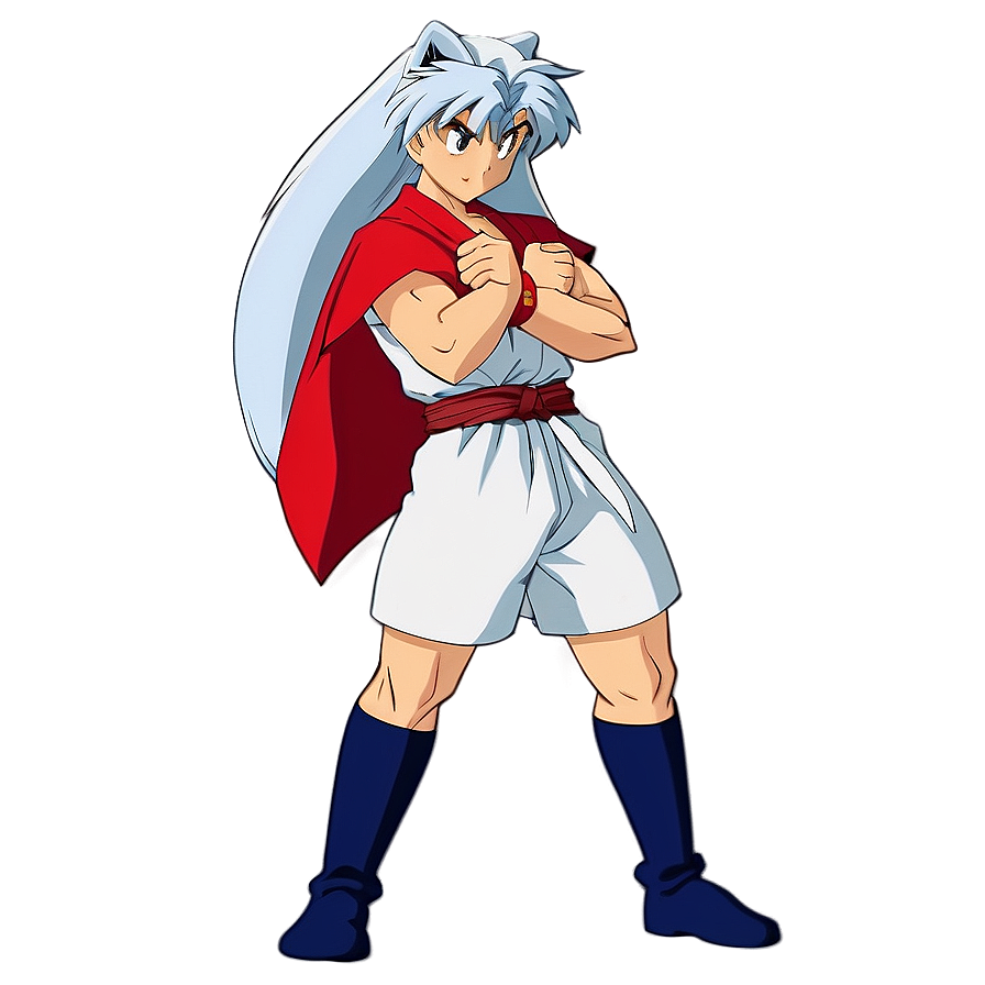 Inuyasha Fighting Pose Png Ceq40