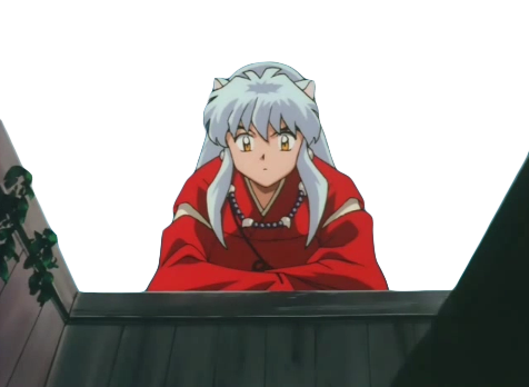 Inuyasha_ Rooftop_ Glance