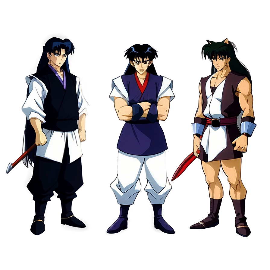 Inuyasha Villains Group Png 73