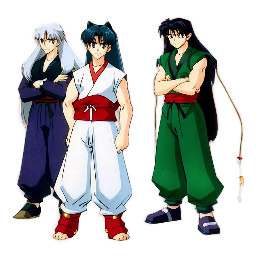 Inuyasha Villains Group Png Xod42