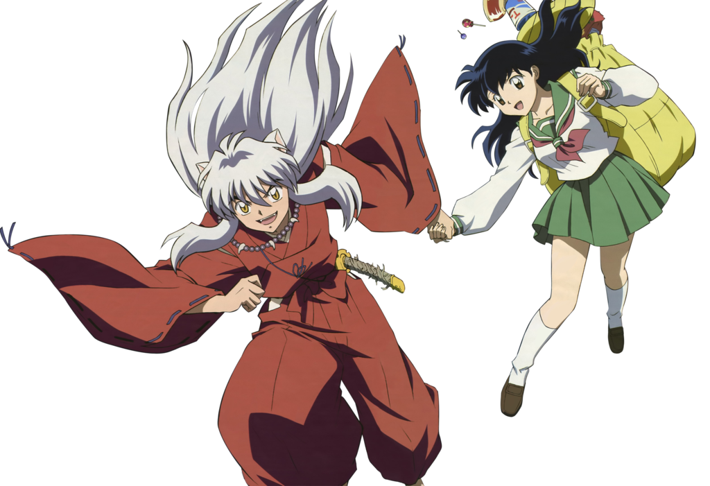 Inuyashaand Kagome Action Pose