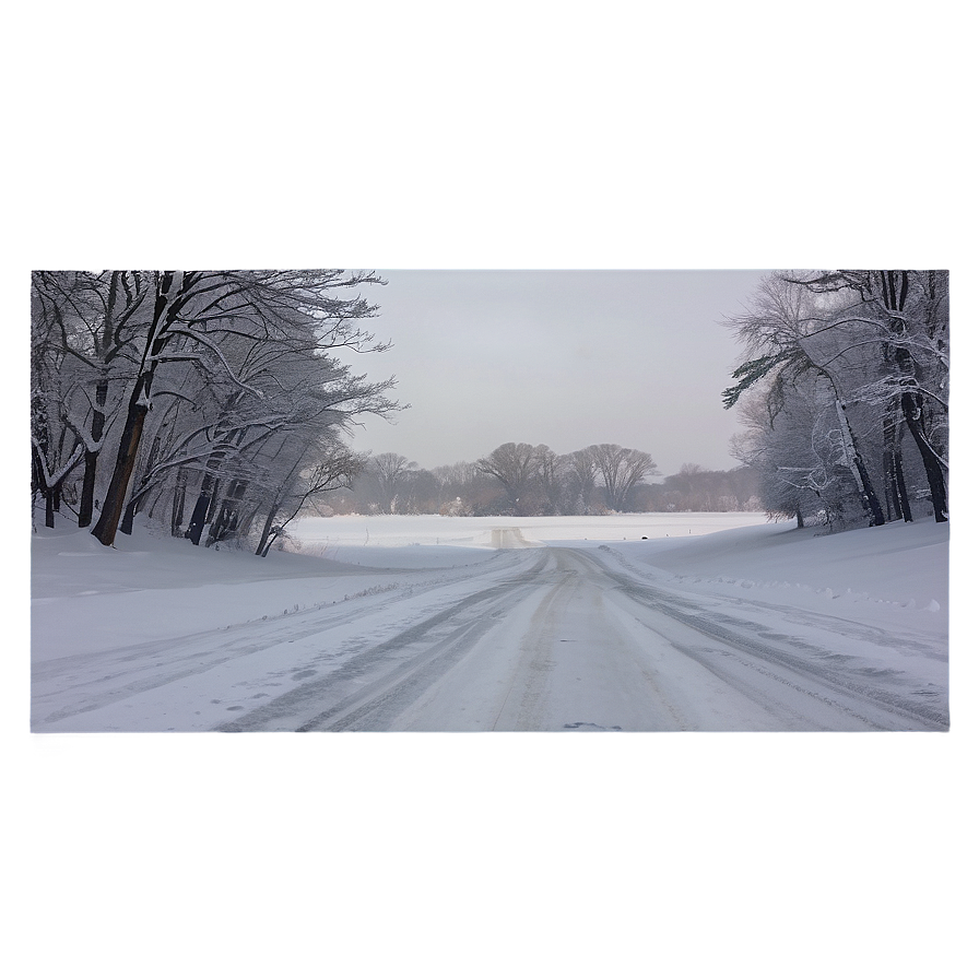 Iowa Winter Snowscape Png 68