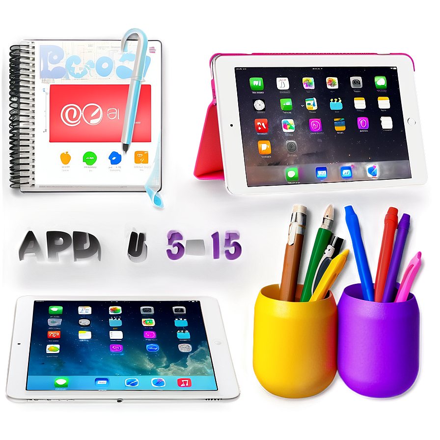 Ipad Education Tools Png 06292024