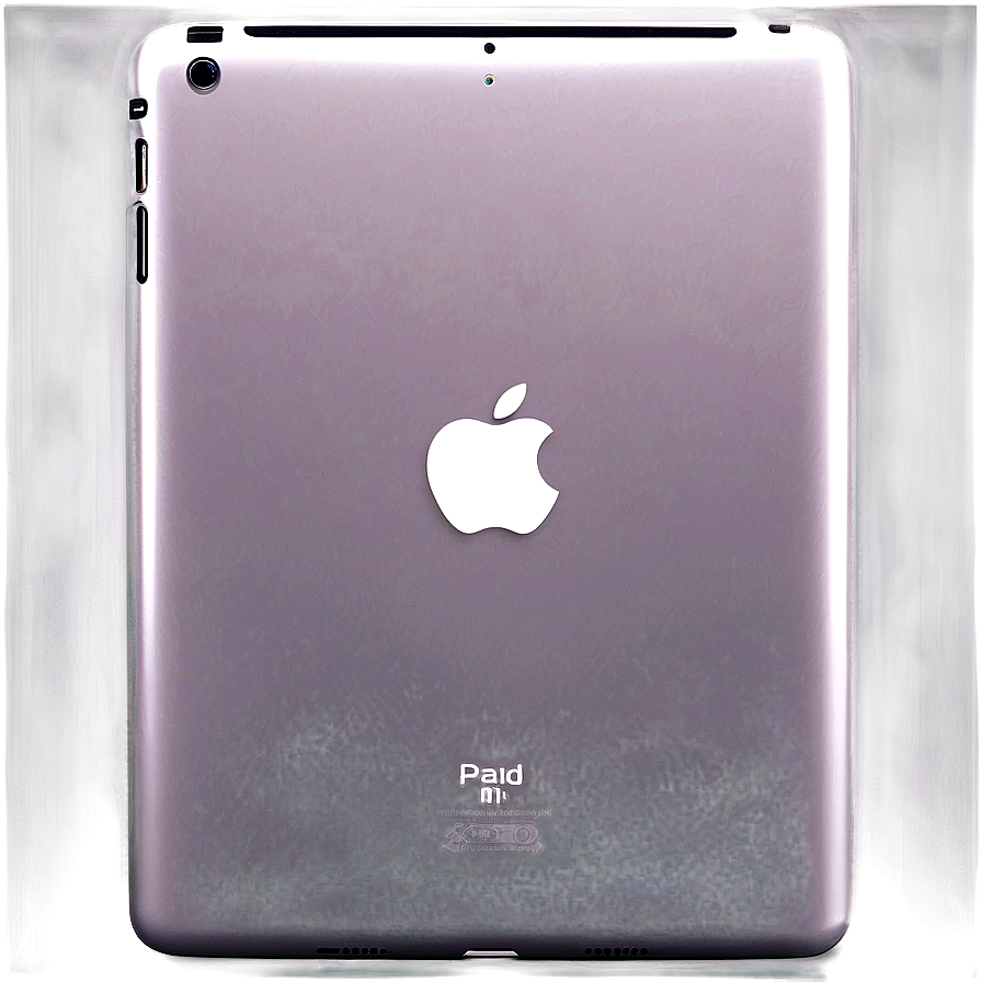 Ipad Mini Back View Png Pvi